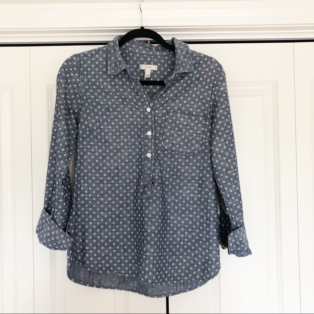 Jcrew Denim Button Up